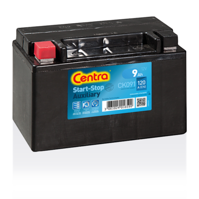 Centra Start-Stop Auxiliary CK091 (9 A/h) 120A L+