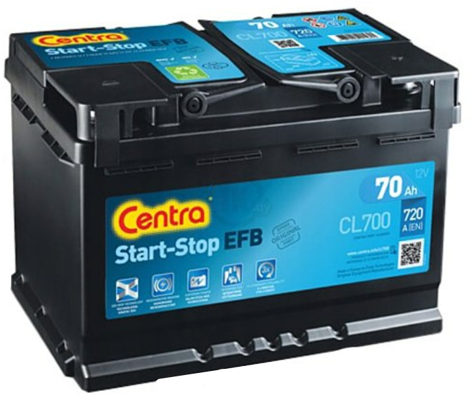 Centra Start-Stop EFB CL700 (70 A/h), 720A R+
