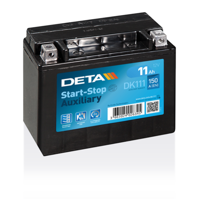 Deta Start-Stop Auxiliary DK111 (11 A/h) 150A L+