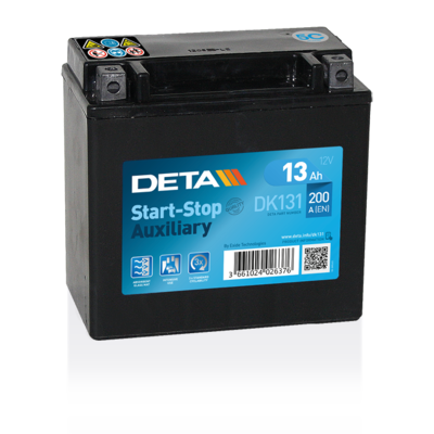 Deta Start-Stop Auxiliary DK131 (13 A/h) 200A L+