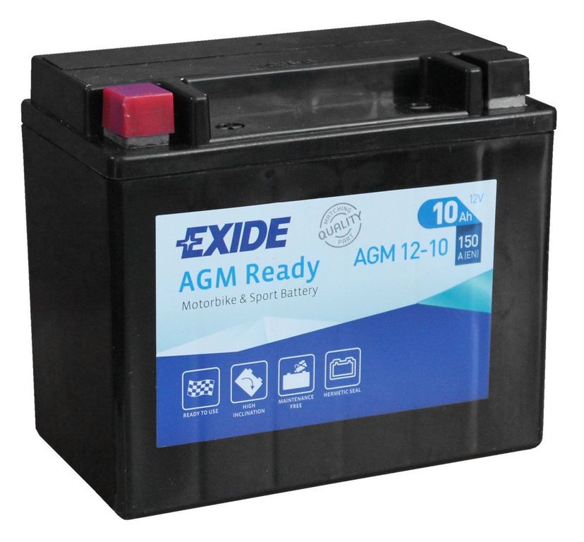 Exide AGM Ready 12-10 (10 A/h) 150A L+
