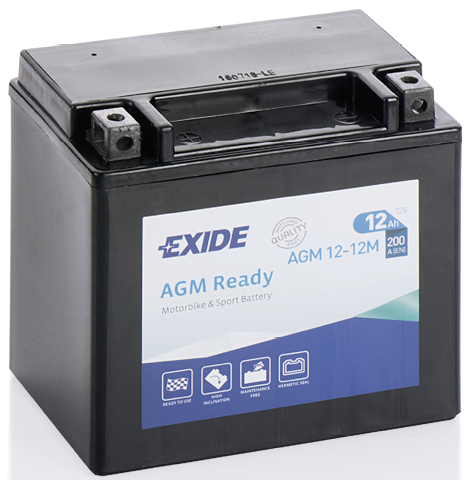 Exide AGM Ready 12-12M (12 A/h) 200A L+
