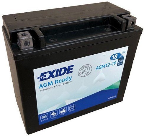 Exide AGM Ready 12-19 (18 A/h) 270A R+
