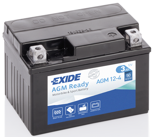 Exide AGM Ready 12-4 (3 A/h) 50A R+