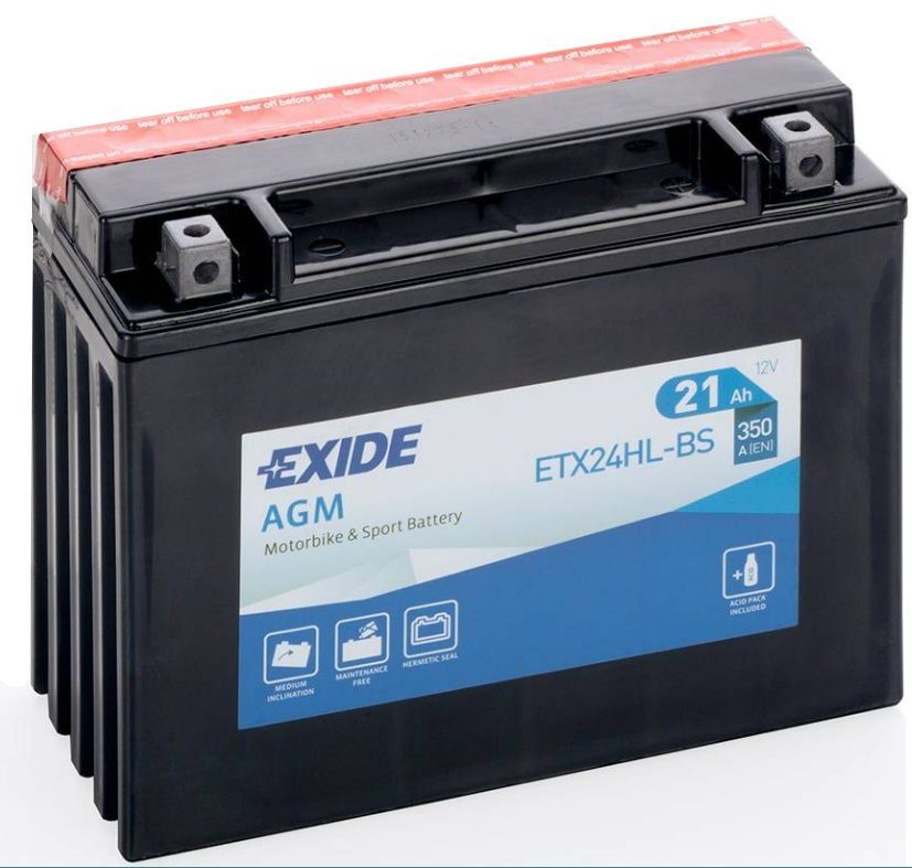 Exide AGM12-23 (21 A/h), 350A R+