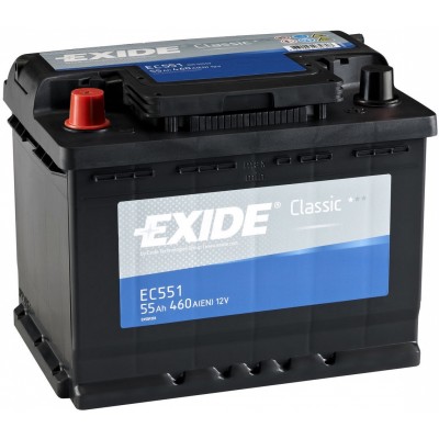 Exide Classic EC551 (55 A/h), 460A L+