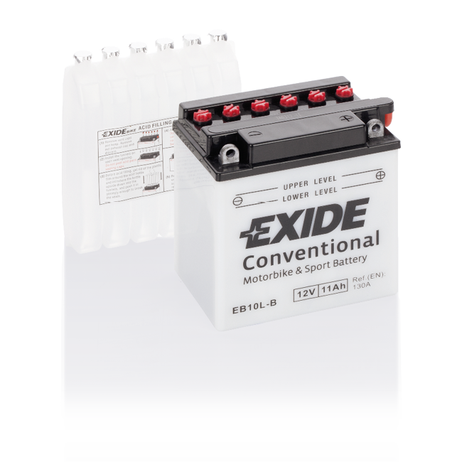 EXIDE CONVENTIONAL EB10L-B (11 A/h) 130A R+