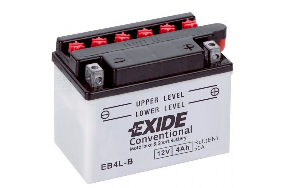 EXIDE CONVENTIONAL EB4L-B (4 A/h) 50A R+