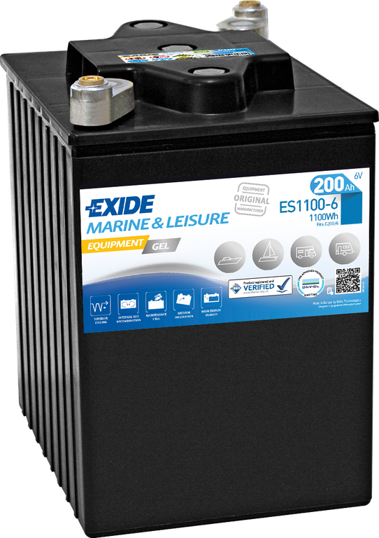 Exide Equipment Gel ES1100-6 (200 A/h) 1100WH