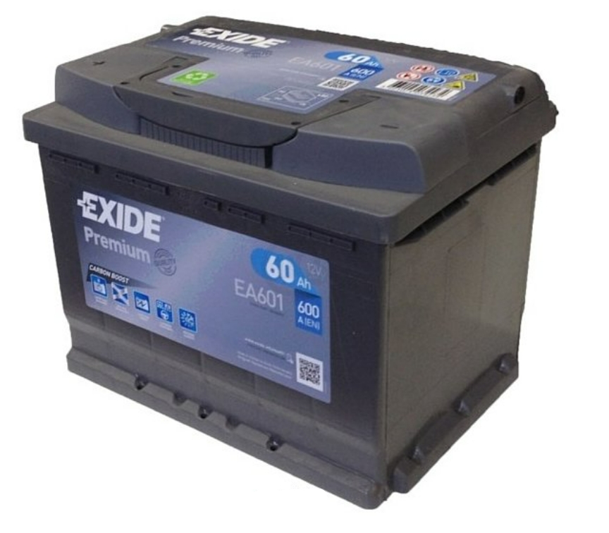Exide Premium EA601 (60 A/h), 600A L+