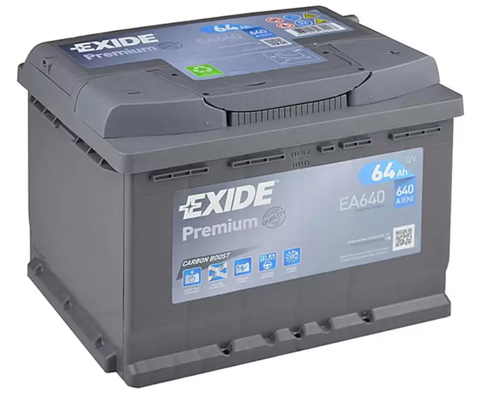Exide Premium EA640 (64 A/h), 640A R+