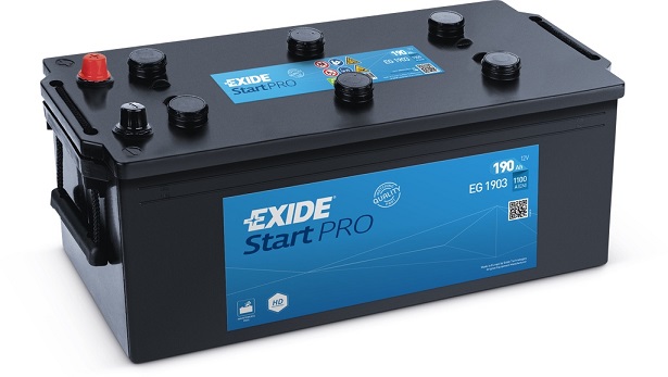 Exide Start Pro EG1903 (190 A/h) 1100A L+