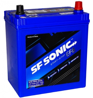 SF SONIC EFB ASIA (Exide), (40 A/h) 420A R+