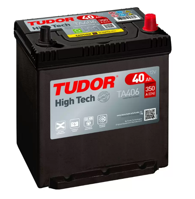 Tudor High Tech Japan TA406 (40 A/h), 350A R+