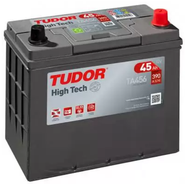 Tudor High Tech Japan TA456 (45 A/h), 390A R+
