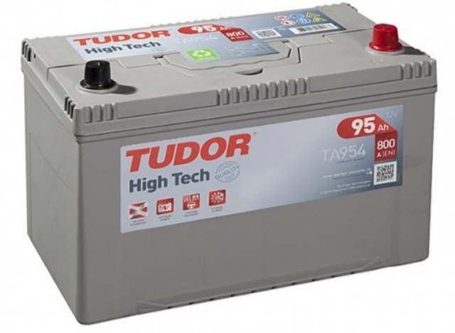 Tudor High Tech Japan TA954 (95 А/ч), 800A R+