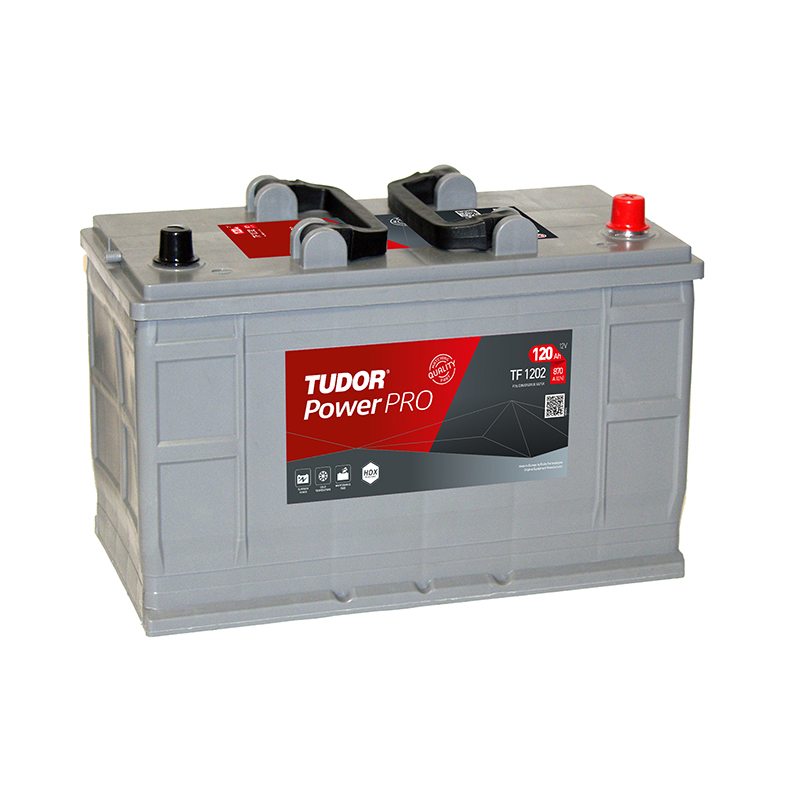 Tudor Power Pro TF1202 (120 A/h) 870A R+
