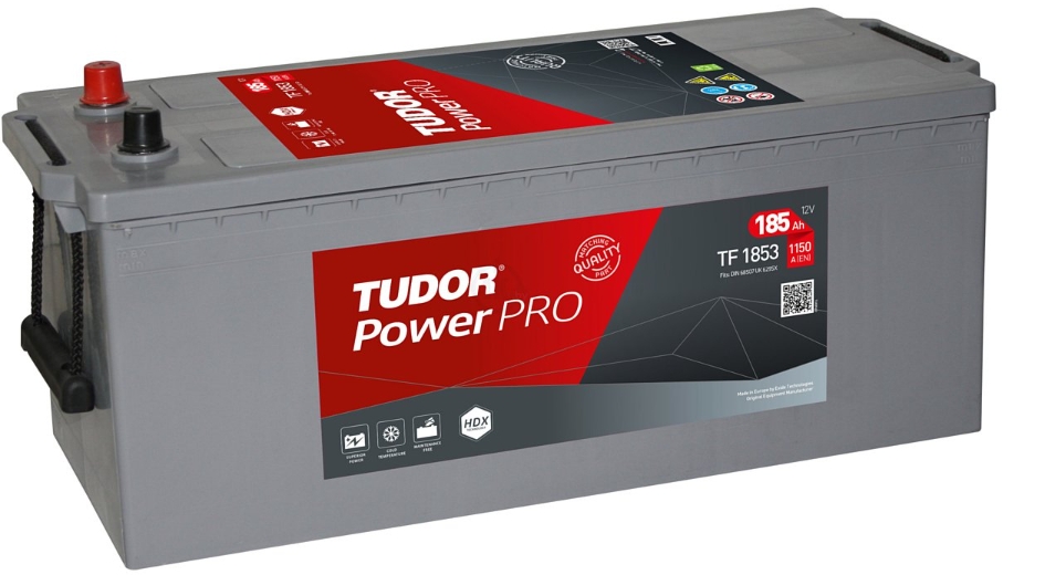 Tudor Power Pro TF1853 (185 A/h) 1150A L+