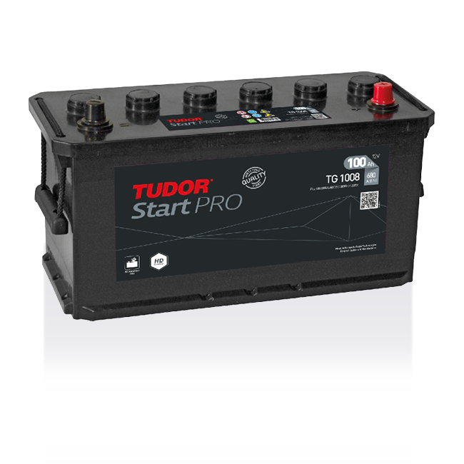 Tudor Start Pro TG1008 (100 A/h) 680A R+