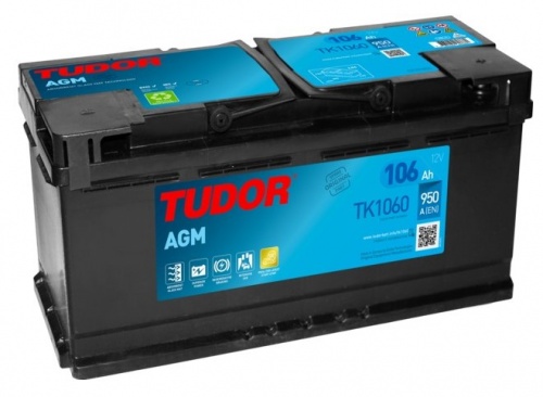 Tudor Start-Stop AGM TK1060 (106 A/h), 950A R+
