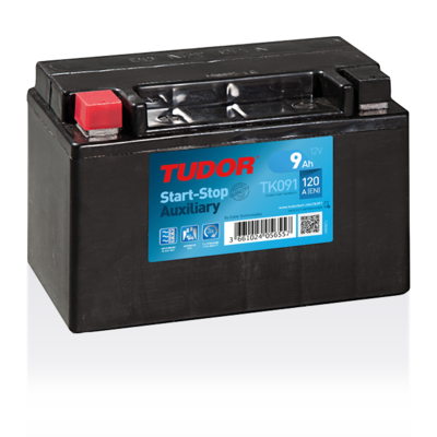 Tudor Start-Stop Auxiliary TK091 (9 A/h) 120A L+