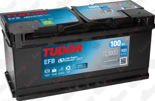 Tudor Start-Stop EFB TL1000 (100 A/h), 900A R+