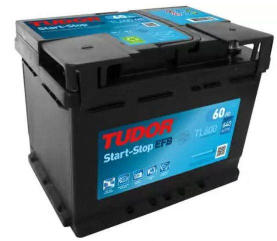 Tudor Start-Stop EFB TL600 (60 A/h), 640A R+