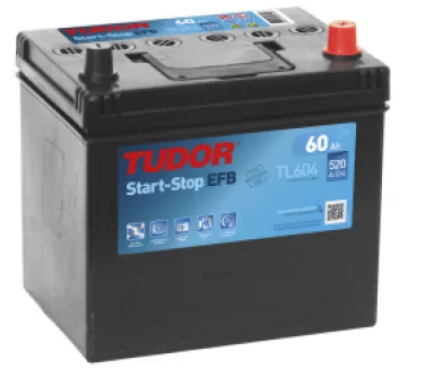 Tudor Start-Stop EFB TL604 (60 A/h), 520A R+