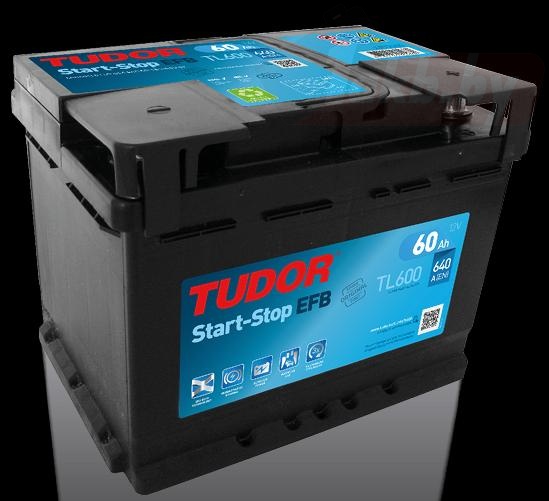 Tudor Start-Stop EFB TL605 (60 A/h), 520A L+