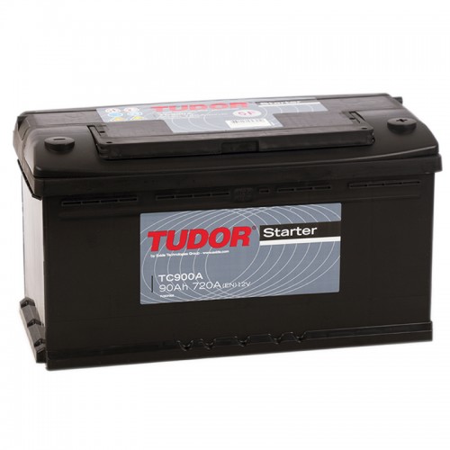 TUDOR STARTER TC900A (90 А/Ч), 720A R+